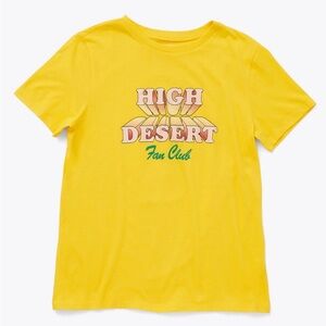 ban.do Yellow 'High Desert Fan Club' Tee